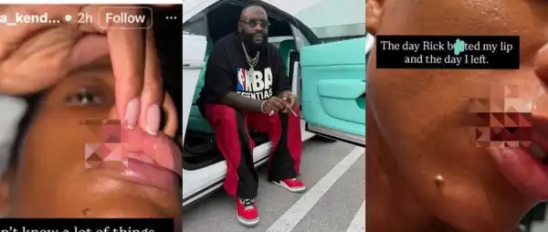 “I Am Totally Innocent” – Rick Ross Speaks After Ex-Girlfriend’s Vi%lence Allegations