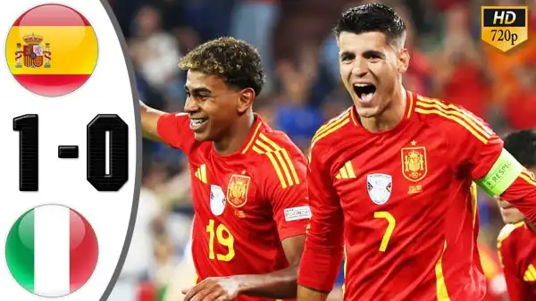 Spain vs Italy 1 - 0 (EURO 2024 Goals & Highlights)