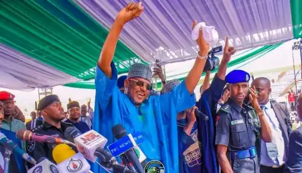 Katsina gov swears in 34 LG chairmen, vows crackdown on corruption