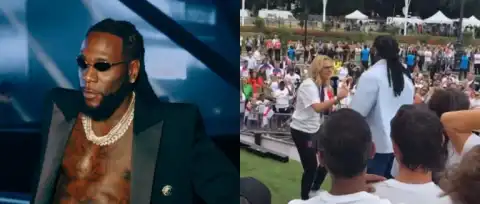 Burna Boy Performs Hit Song As England Women Celebrate Euro Victory