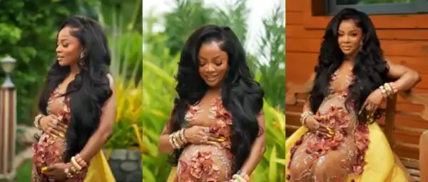 Toke Makinwa Announces Pregnancy, Expecting First Child