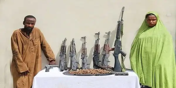 Woman who secures weapons for kidnappers’ caught and arrested