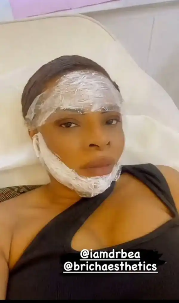 Laura Ikeji Undergoes Another Plastic Surgery, Buys Herself A New Chin (Photo)