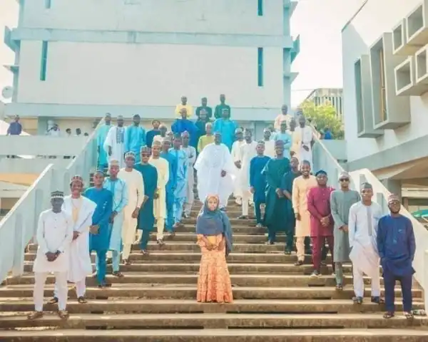 Lady Receives Special Praise for Being The Only Female Graduate in ABU