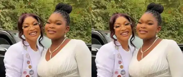 “One Of My Greatest Blessings”- Tonto Dikeh Celebrates Olakunle Churchill’s Daughter