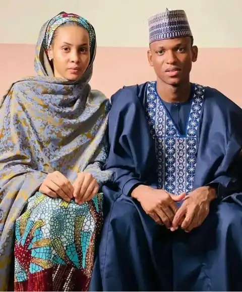 Footballer, Shehu Abdullahi Marries Stunning Kannywood Actress, Naja'atu (Photos)