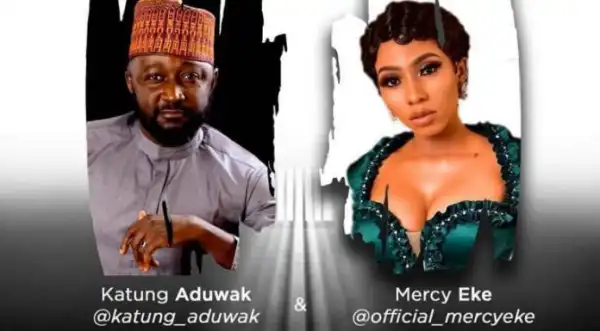 Mercy Eke links up with first BBNaija winner, Katung Aduwak