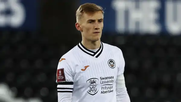 West Ham complete signing of Swansea midfielder Flynn Downes