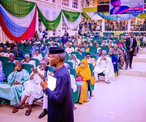 Pictures Of Osinbajo In Kano - Politics