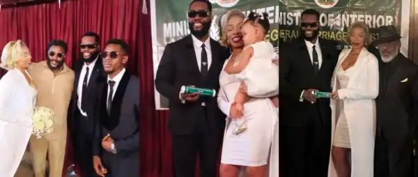 BBNaija’s Ocee Mbadiwe Officially Off the Market as He Marries His Babymama