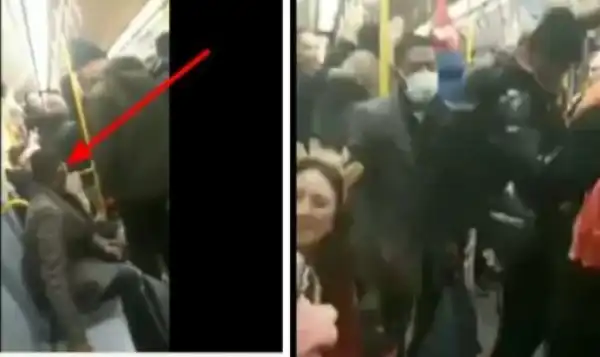 Fear Of Coronavirus – Man Uses Cough To Secure Space In Train (Video)