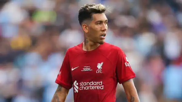 Roberto Firmino: Liverpool forward back in training ahead of Man Utd clash
