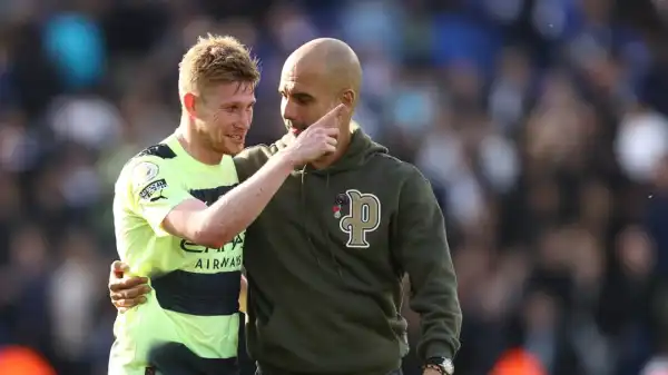 Pep Guardiola provides Kevin De Bruyne update ahead of Man City vs Tottenham