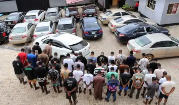 45 Suspected Internet Fraudsters Arrested In Ogun