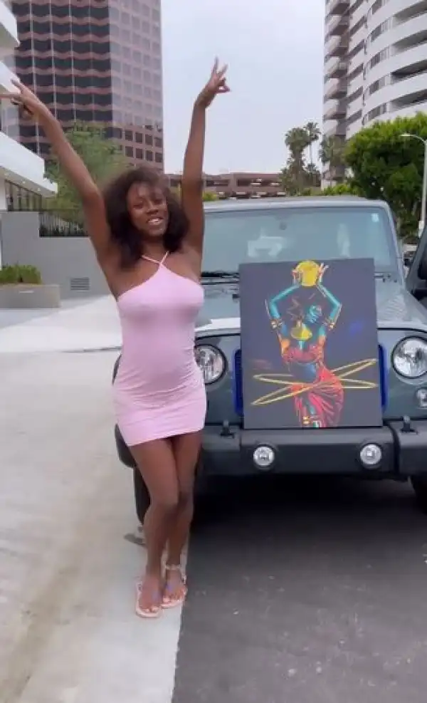 Small Girl, Big God - Popular Dancer Korra Obidi Writes As She Acquires A New Whip (Video)