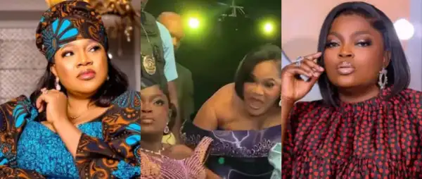 Funke Akindele React After Toyin Abraham Vows Never To Greet Her