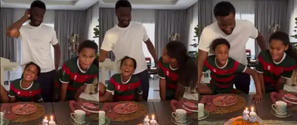 Mikel Obi Celebrates 38th Birthday with Heartwarming Surprise from Twin Daughters
