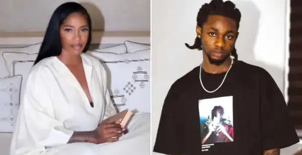 Omah Lay Sends Tiwa Savage Bouquet Of Roses After Declaring Love For Her (Video)