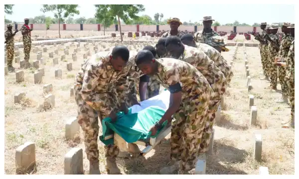 Army buries soldiers killed during Borno operation