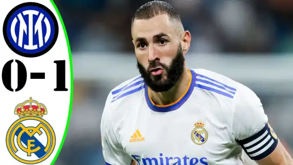 Inter Milan vs Real Madrid 0 - 1 (Champions League 2021 Goals & Highlights)