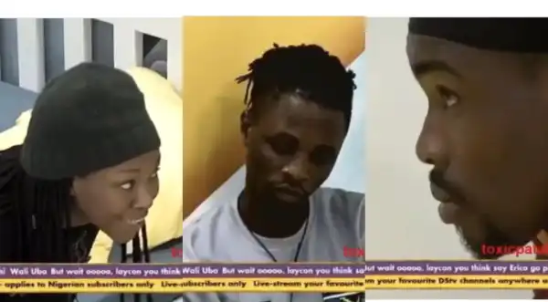 That Touching Moment Vee And Neo Consoled And Advised Laycon