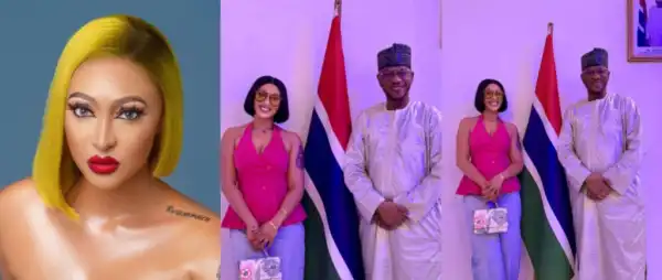 Rosy Meurer Shares New Focus As She Meets Gambian High Commissioner To Nigeria