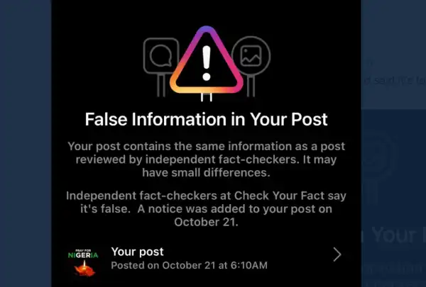 Facebook & Instagram now Blocking "#LekkiMassacre" Hashtags & photo of the "Blood Flag"