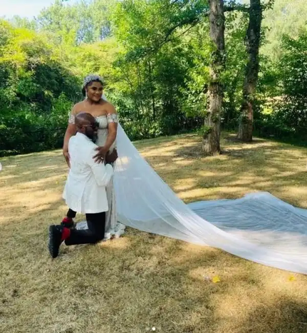 Actor Uche Odoputa Shares Photos From Wedding In UK