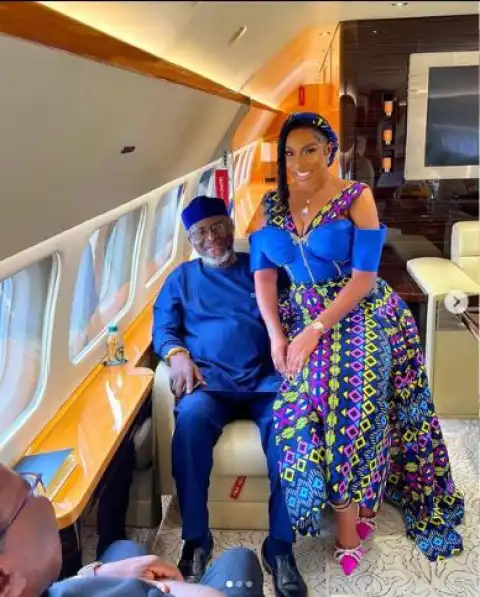 Reactions As Actress Chika Ike Finally Reveals Her Godfather (Photos)