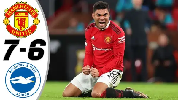 Manchester United vs Brighton 0 - 0 (PEN 7-6) (FA Cup 2023 Goals & Highlights)
