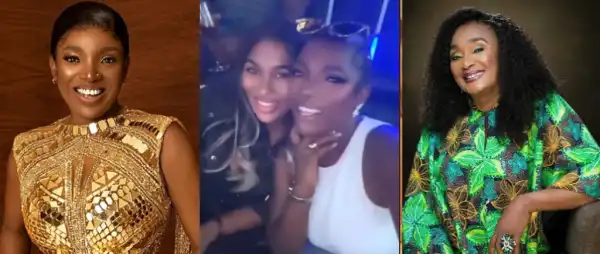 Annie Idibia Snubs Ex-Mother-In-Law’s Birthday, Enjoys Day Out With Friends