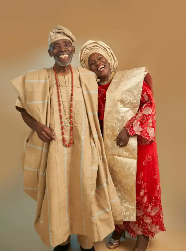 Joke Silva celebrates husband, Olu Jacobs on his 82nd birthday