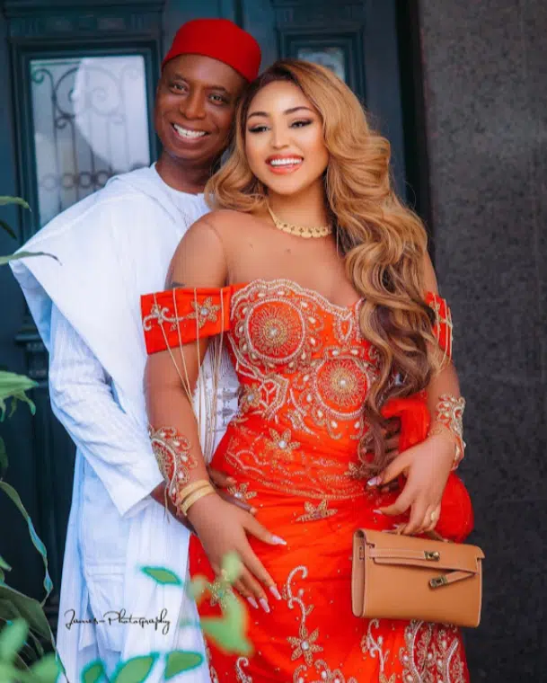 Ned Nwoko reacts to wife, Regina Daniels’ controversial stand on Nationwide Protests