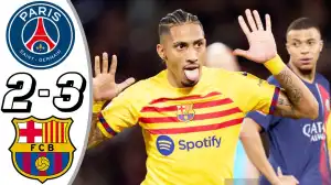 PSG vs Barcelona 2 - 3 (Champions League 2024 Goals & Highlights)