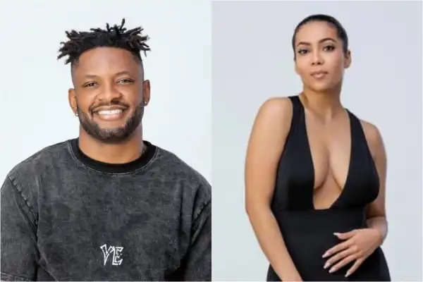 #BBNaija 2021: Maria And Cross Lock Lips In Truth Or Dare Game (Video)