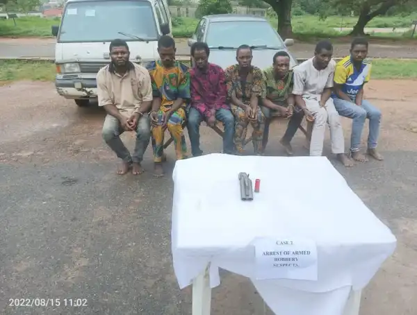 Police Arrest Suspected Armed Robbers In Oyo