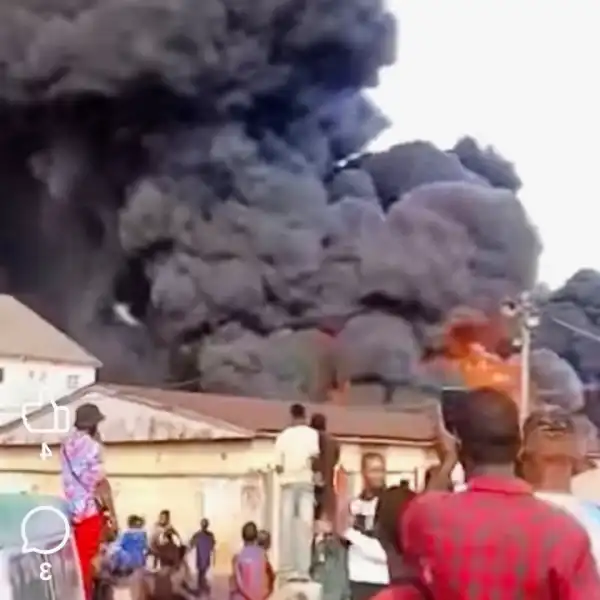 Fire destroys part of Nigerian Breweries’ property in Aba