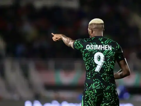 AFCON: Osimhen sends message to Super Eagles fans globally after Nigeria’s victory over Algeria