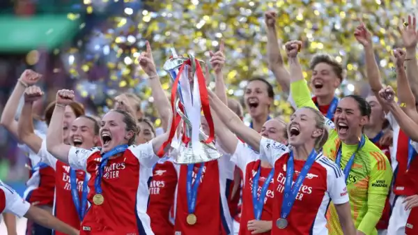 Arsenal stun Barca to win women’s Champions League