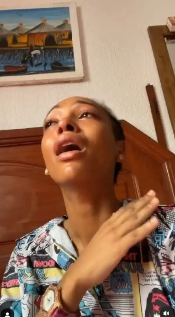 I Worked So Hard - Influencer Adeherself Weeps After Losing Instagram Page (Video)