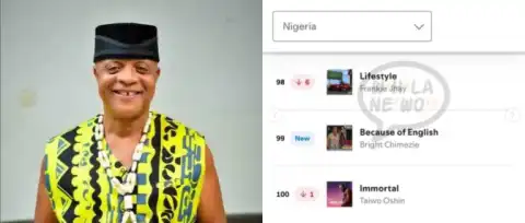 Bright Chimezie Makes Chart Debut After Davido Acknowledges Musical Influence