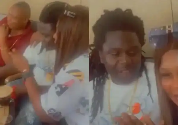 Nollywood Actress Spotted With Native Doctor, Akwa Okuku Days After Purchasing Palatial Mansion (Video)