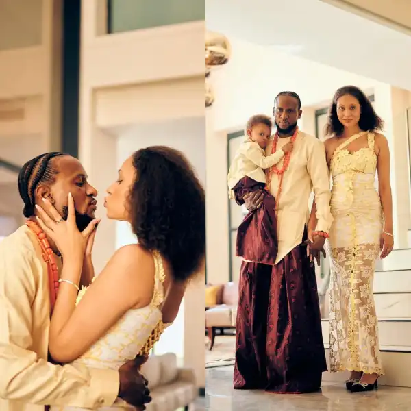 BBNaija Star, Omashola, Shares Lovely Family Photos Ahead of His Wedding