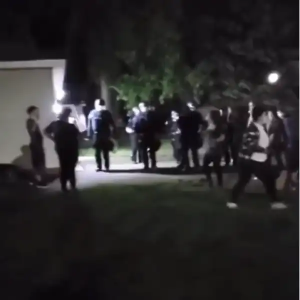 Protesters camp outside the home of the officer who knelt on George Floyd