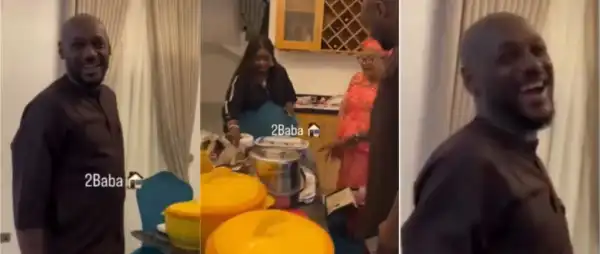 “I want to see a baby next time we come” – Natasha’s mother to 2Baba