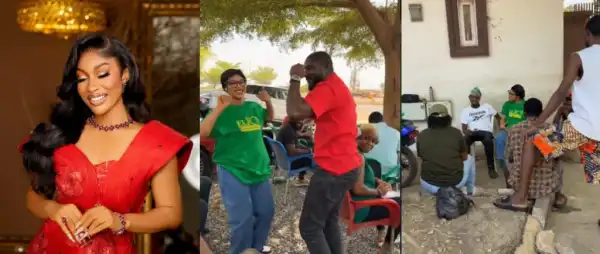 “What God Cannot Do Does Not Exist”- Tonto Dikeh Celebrates 70 Souls Won In Street Outreach