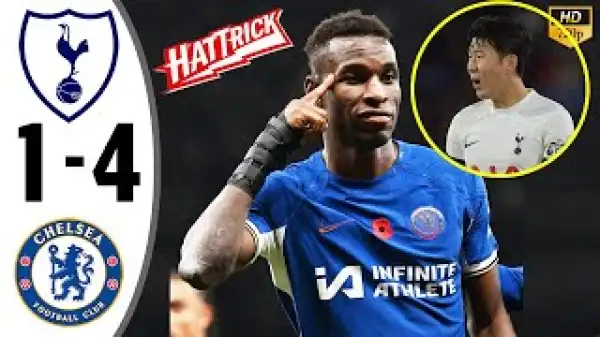 Tottenham vs Chelsea 1 - 4 (Premier League Goals & Highlights)
