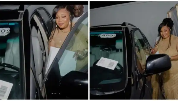 Jaiye Kuti Gets Surprise Car For Her Birthday (Photo)