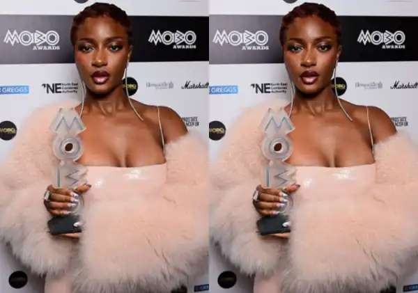 Ayra Star wins Best African Music Act at the MOBO Awards