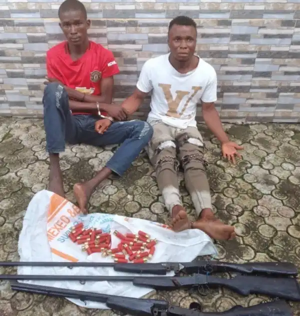 Police Arrests Two Suspected Armed Robbers, Kidnappers In Delta Community